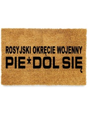 Wycieraczka Rosyjski Okręcie Wojenny - Pie*dol Się