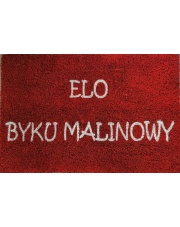 Czerwona wycieraczka - elo byku malinowy