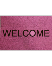 Różowa wycieraczka - Welcome