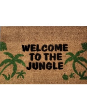 Wycieraczka z napisem Welcome to the Jungle